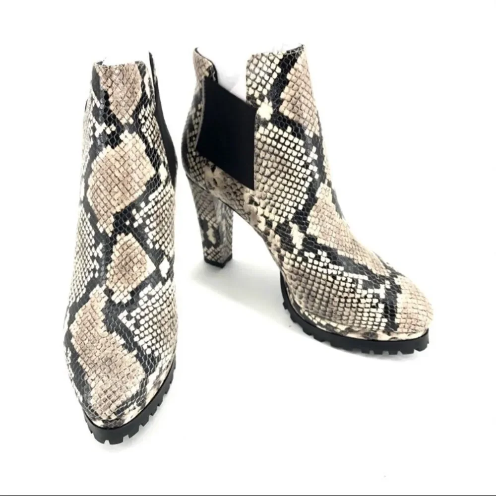 8 ALLSAINTS Sarris High-Heel ankle Booties NiB - Picture 3 of 11